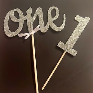 Age 1 Cake Topper